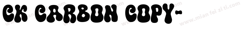 CK Carbon Copy字体转换